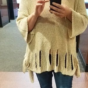 B & K Moda Knit Caramel Top